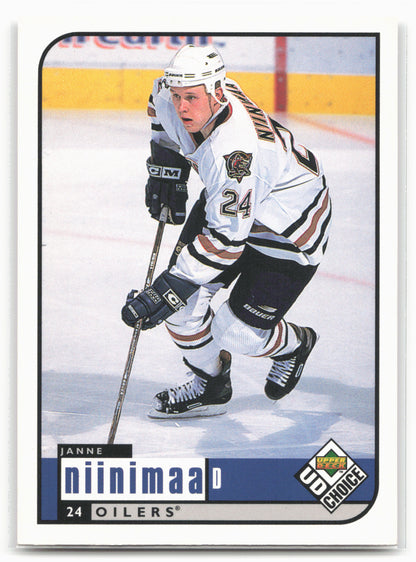 1998-99 UD Choice #86 Janne Niinimaa
