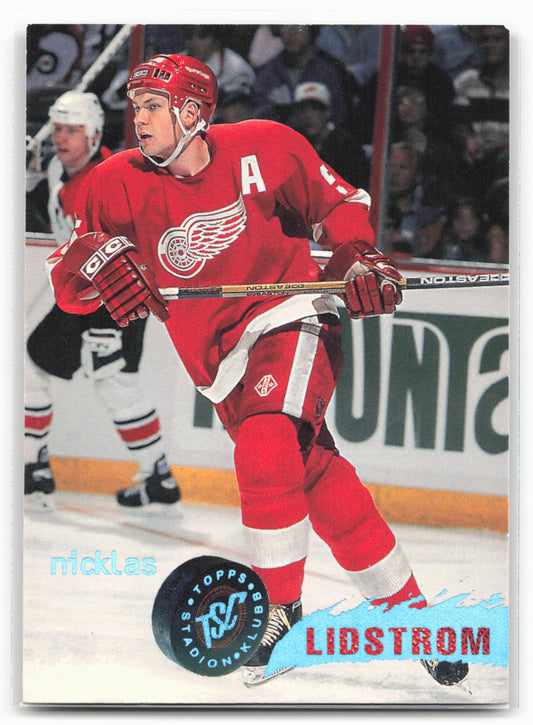 1995-96 Stadium Club #129 Nicklas Lidstrom