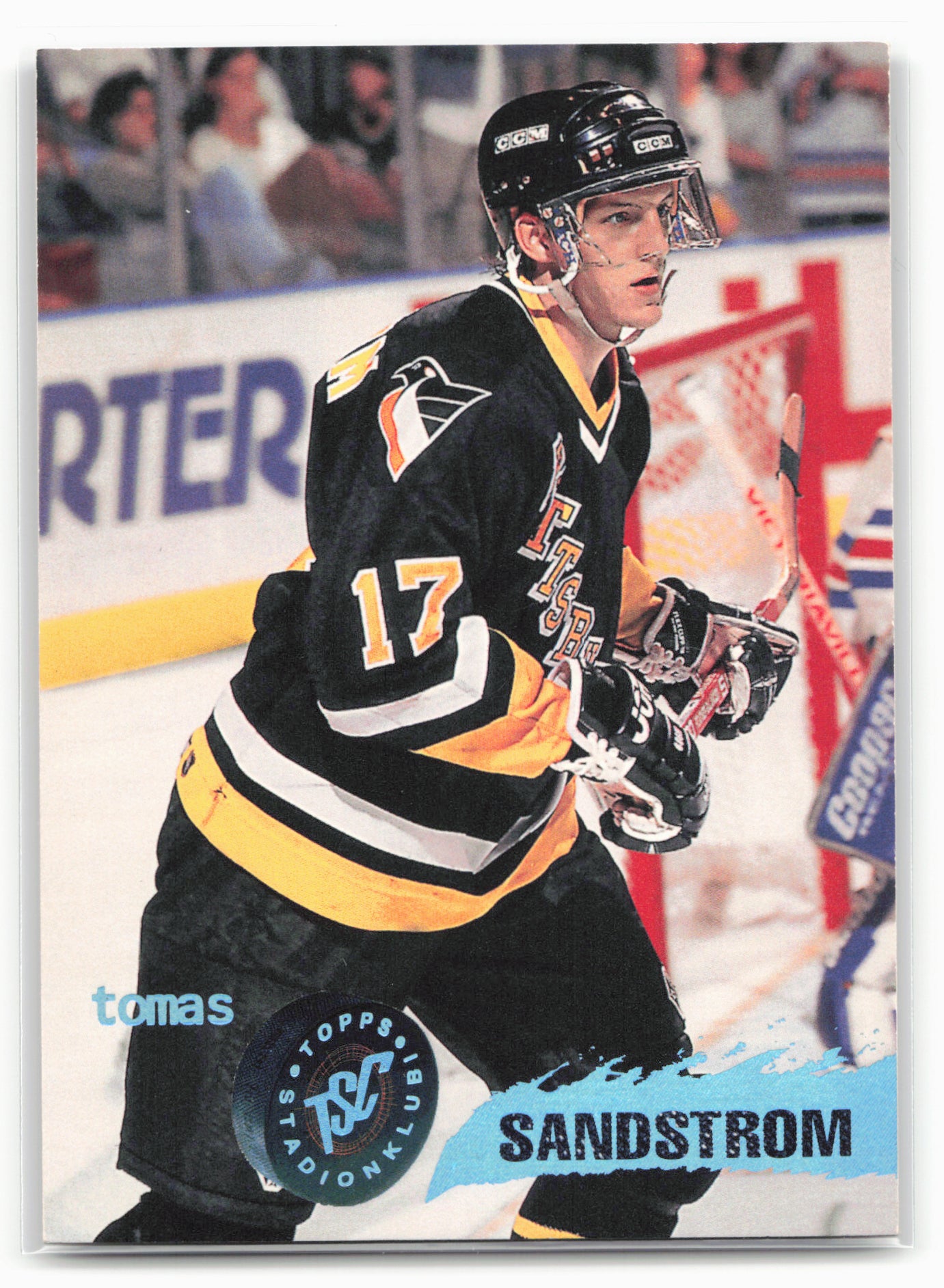 1995-96 Stadium Club #118 Tomas Sandstrom