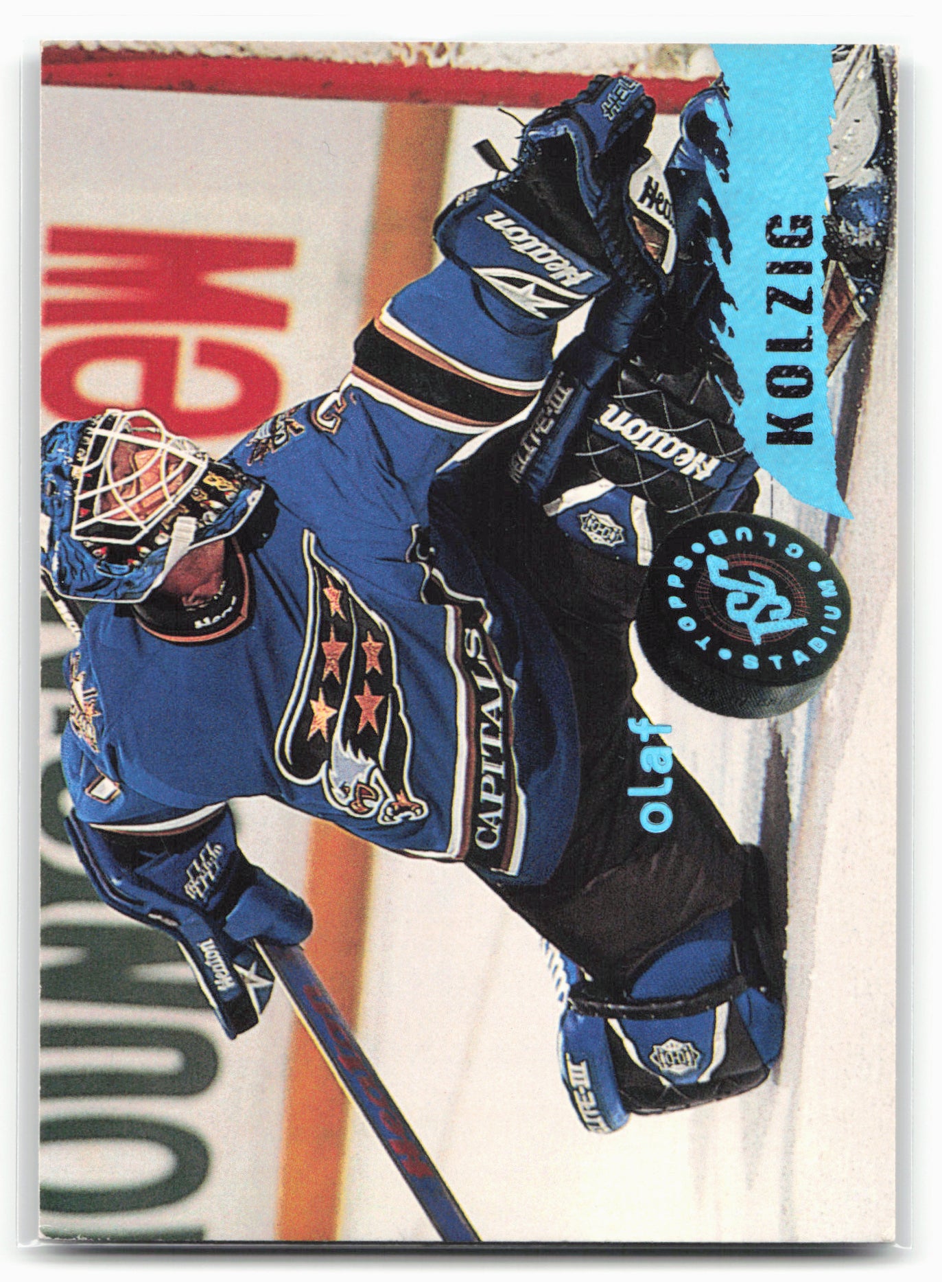 1995-96 Stadium Club #217 Olaf Kolzig