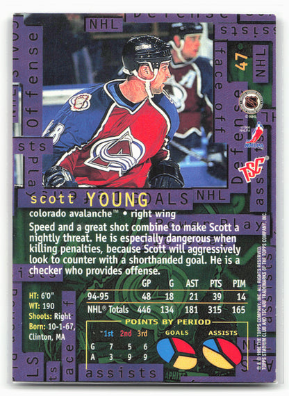 1995-96 Stadium Club #47 Scott Young
