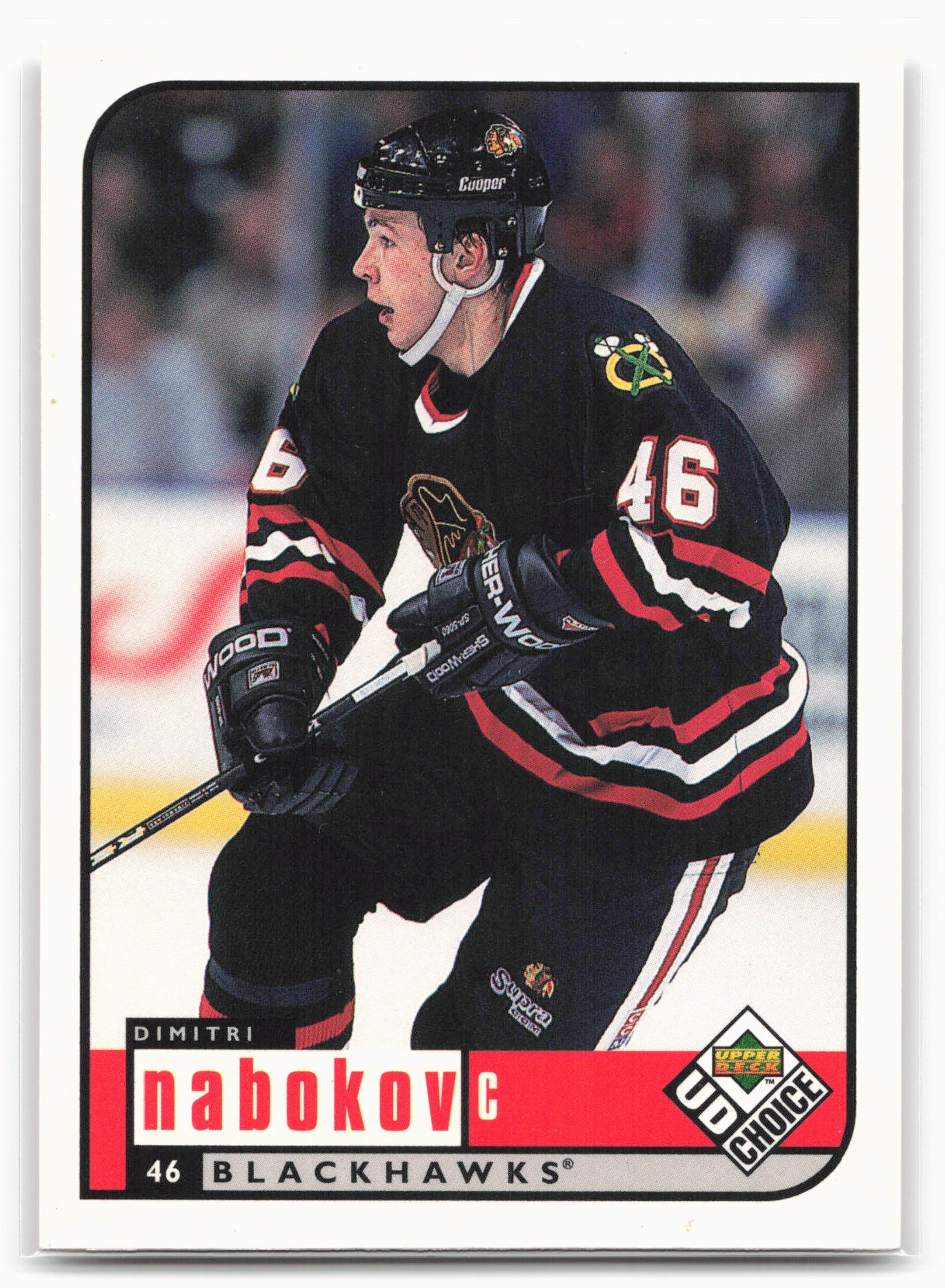 1998-99 UD Choice #50 Dmitri Nabokov