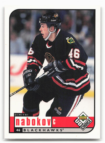 1998-99 UD Choice #50 Dmitri Nabokov