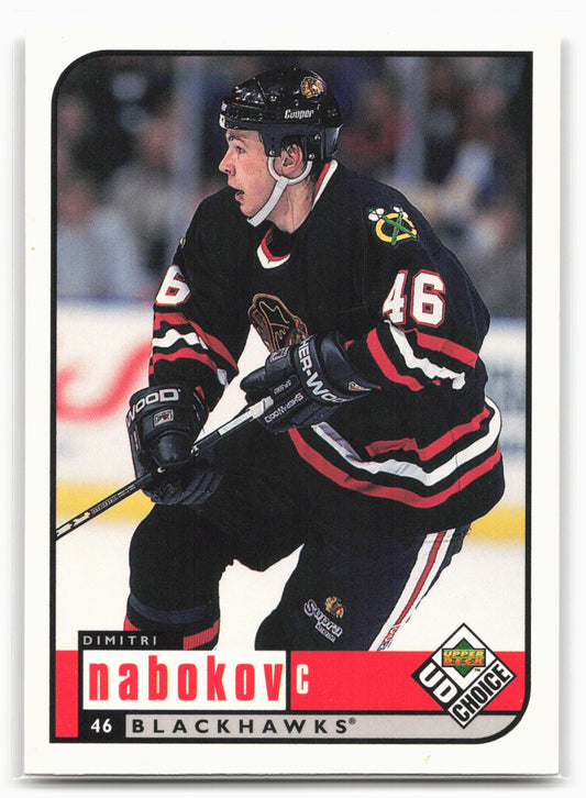1998-99 UD Choice #50 Dmitri Nabokov