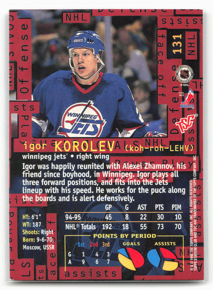 1995-96 Stadium Club #131 Igor Korolev