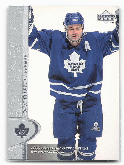 1996-97 Upper Deck #344 Dave Ellett