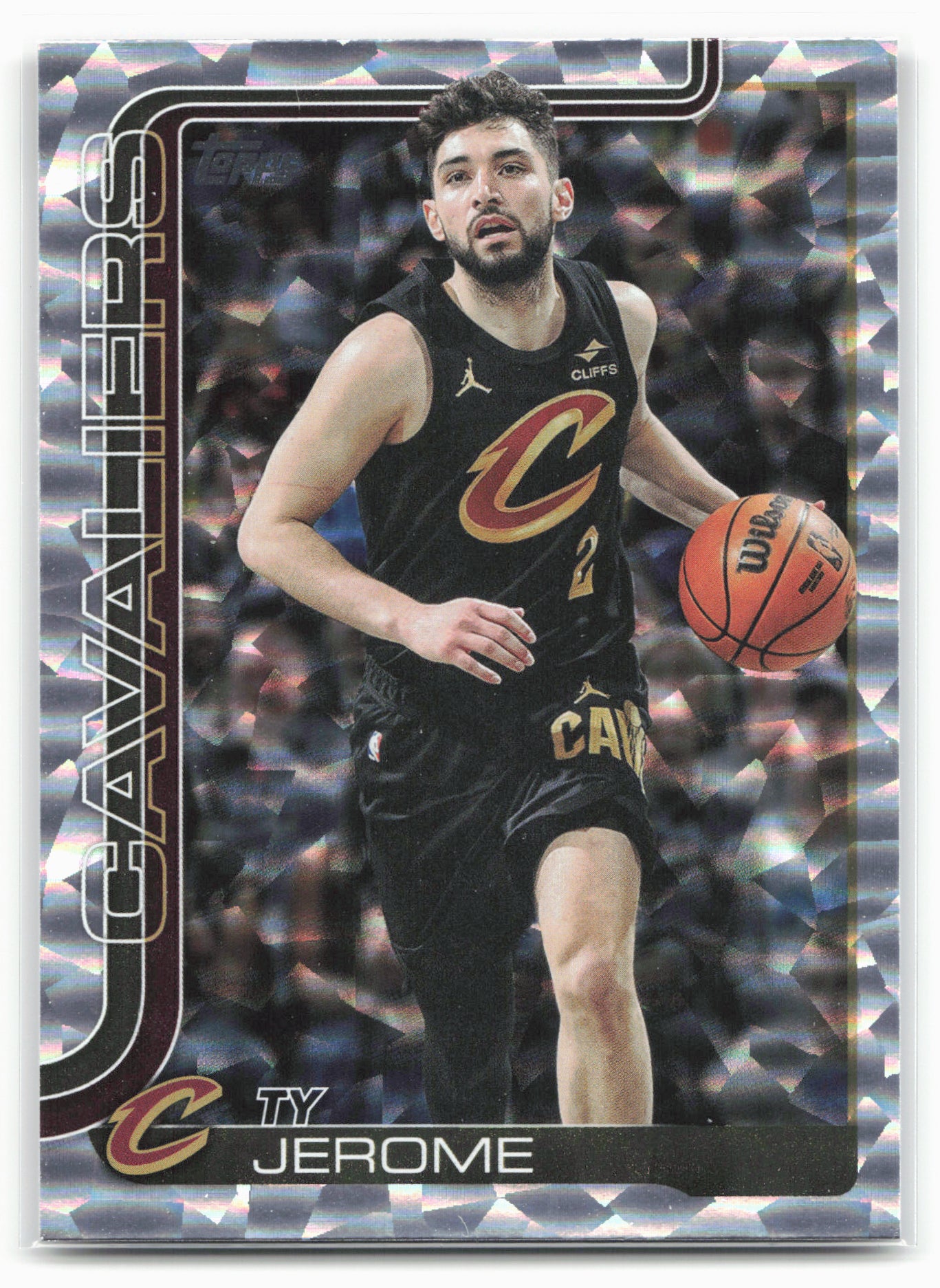 2025-26 Topps #83 Ty Jerome Crackleboard 25005