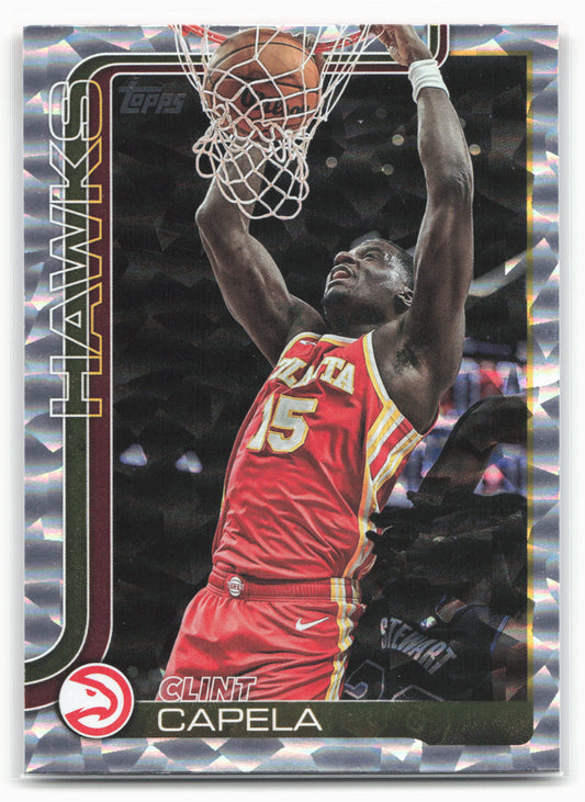 2025-26 Topps #63 Clint Capela Crackleboard 25009