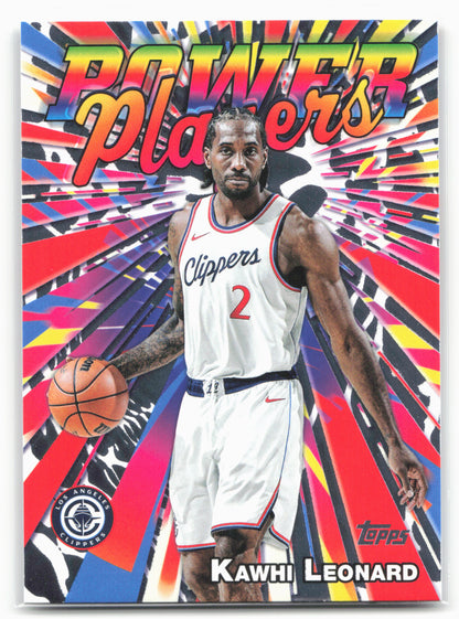 2025-26 Topps #PP-8 Kawhi Leonard Power Players 25020