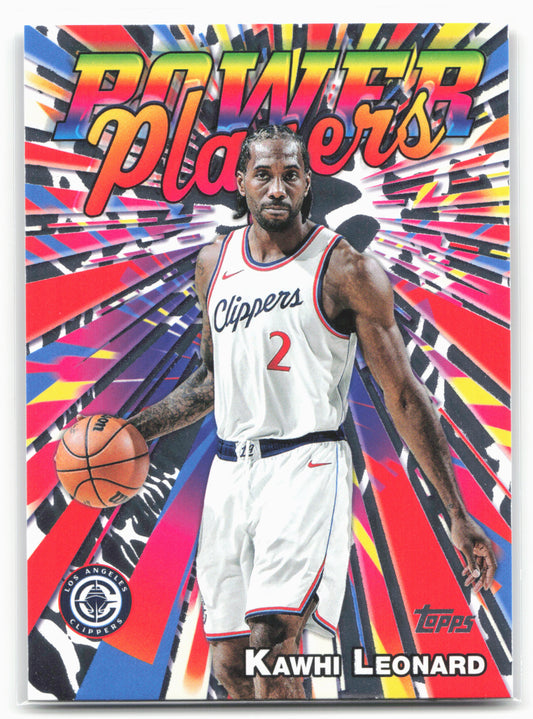 2025-26 Topps #PP-8 Kawhi Leonard Power Players 25020