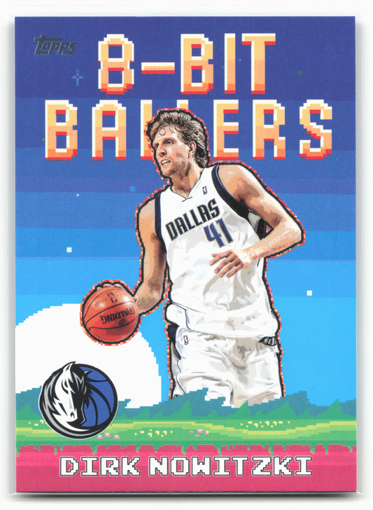 2025-26 Topps #8B-22 Dirk Nowitzki 8-Bit Ballers 25022