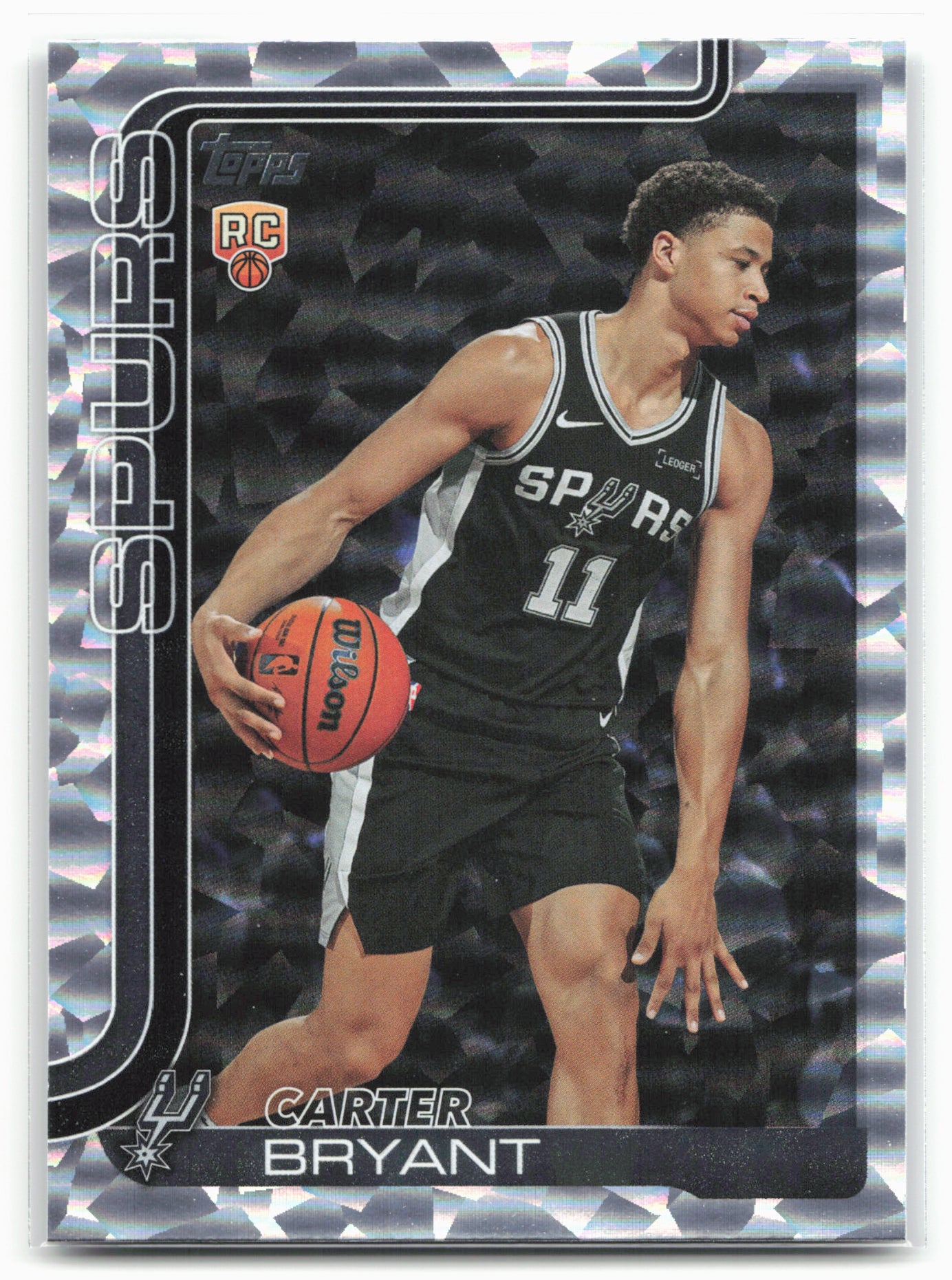 2025-26 Topps #214 Carter Bryant Crackleboard 25024