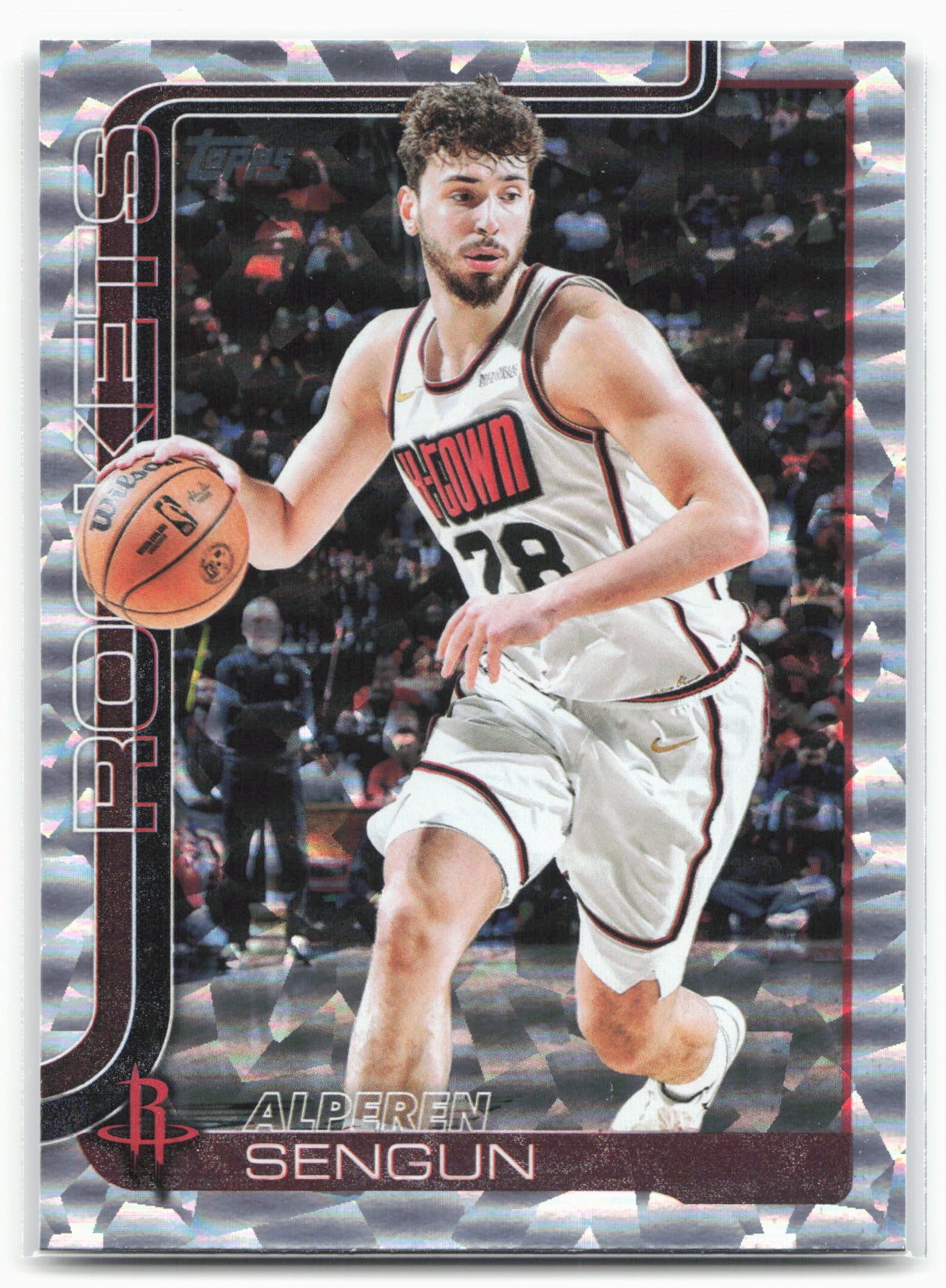 2025-26 Topps #180 Alperen Sengun Crackleboard 25031