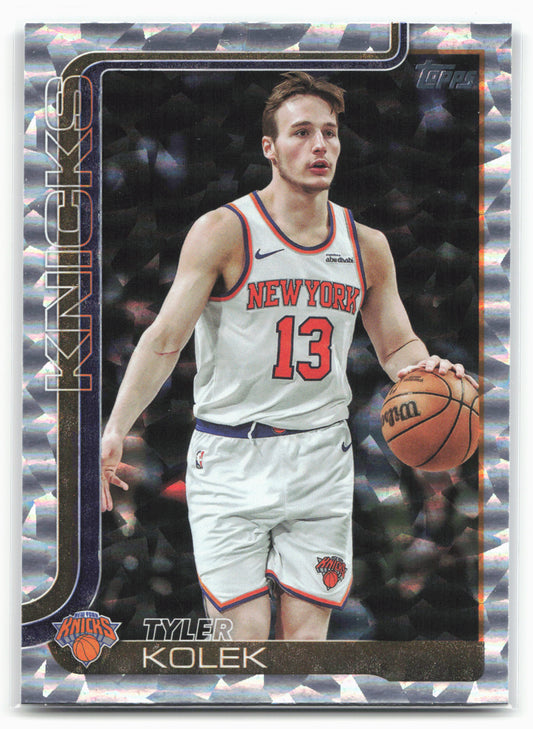 2025-26 Topps #20 Tyler Kolek Crackleboard 25050