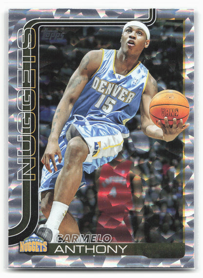 2025-26 Topps #256 Carmelo Anthony Crackleboard 25056