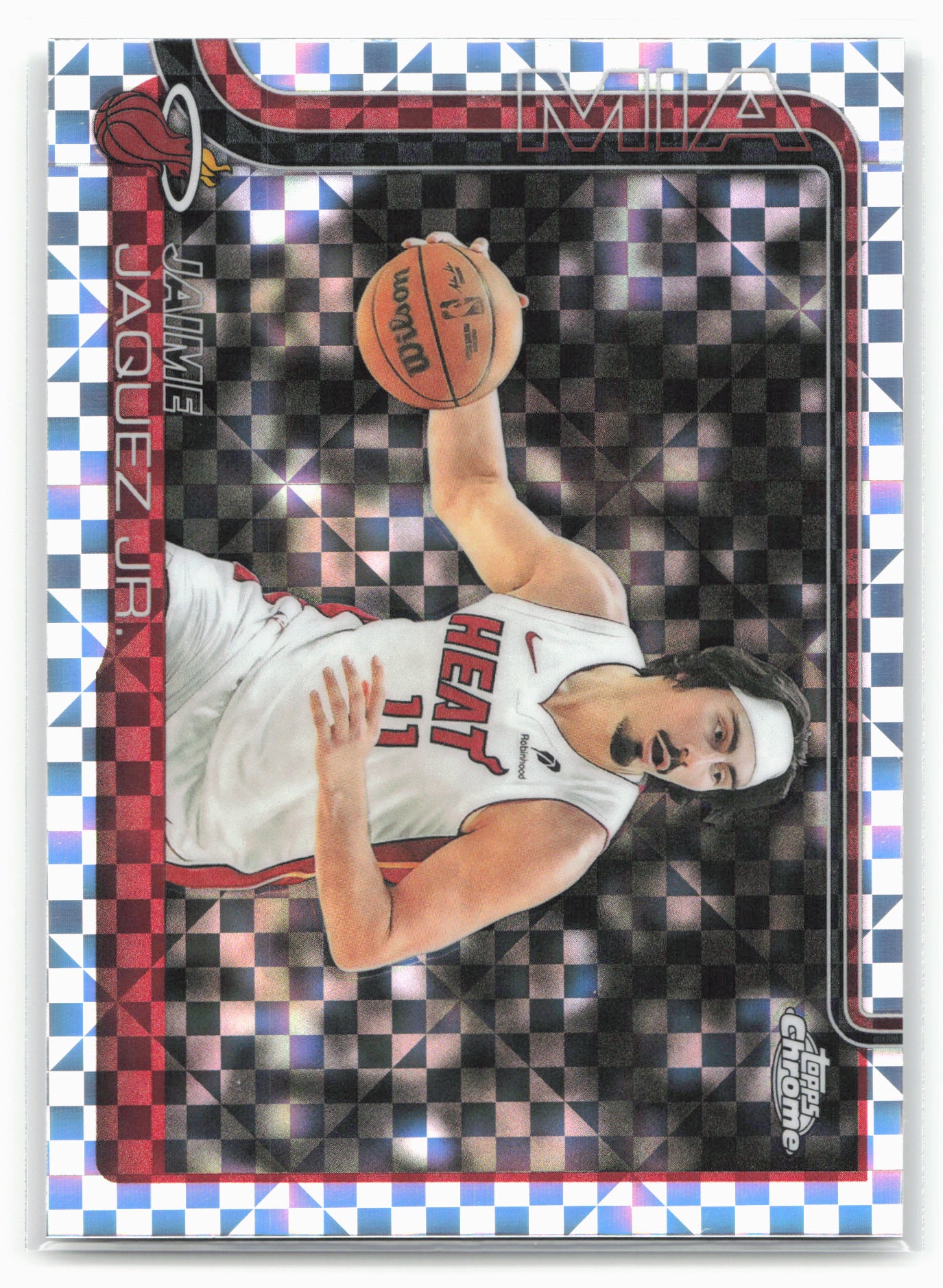 2025-26 Topps Chrome #161 Jaime Jaquez Jr. X-Fractors