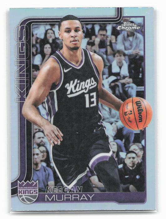 2025-26 Topps Chrome #227 Keegan Murray Refractors