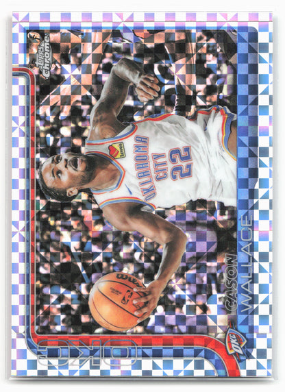 2025-26 Topps Chrome #191 Cason Wallace X-Fractors