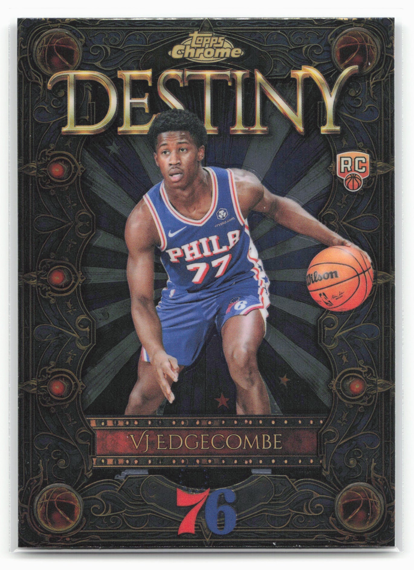 2025-26 Topps Chrome #D-3 Dylan Harper Destiny