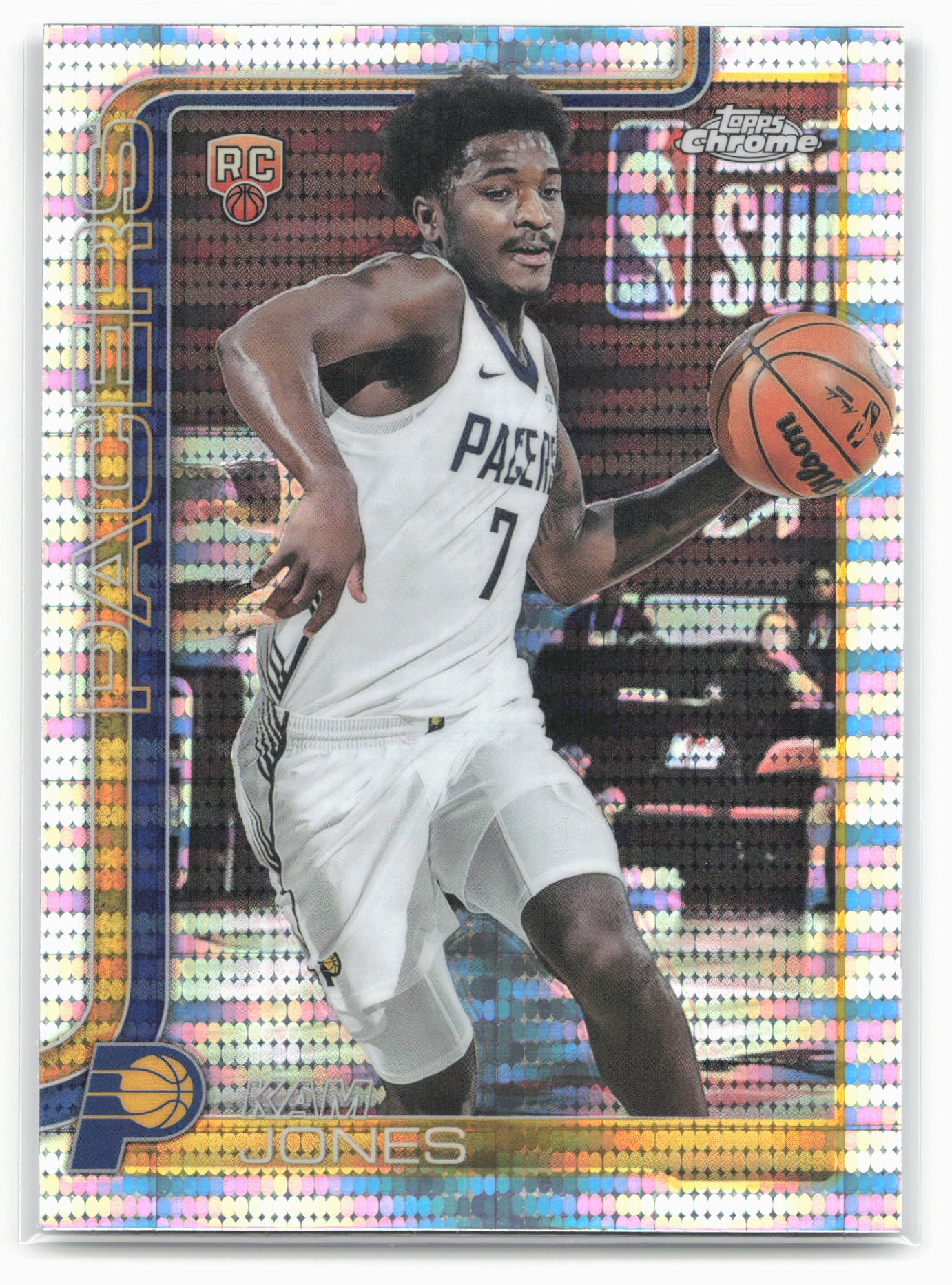 2025-26 Topps Chrome #289 Kam Jones Prism Refractors