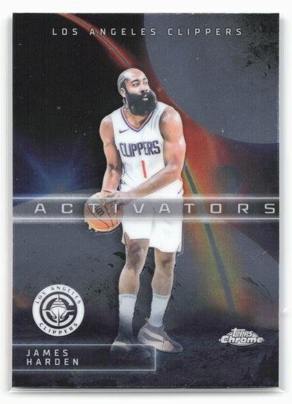 2025-26 Topps Chrome #AC-8 James Harden ACTIVATORS