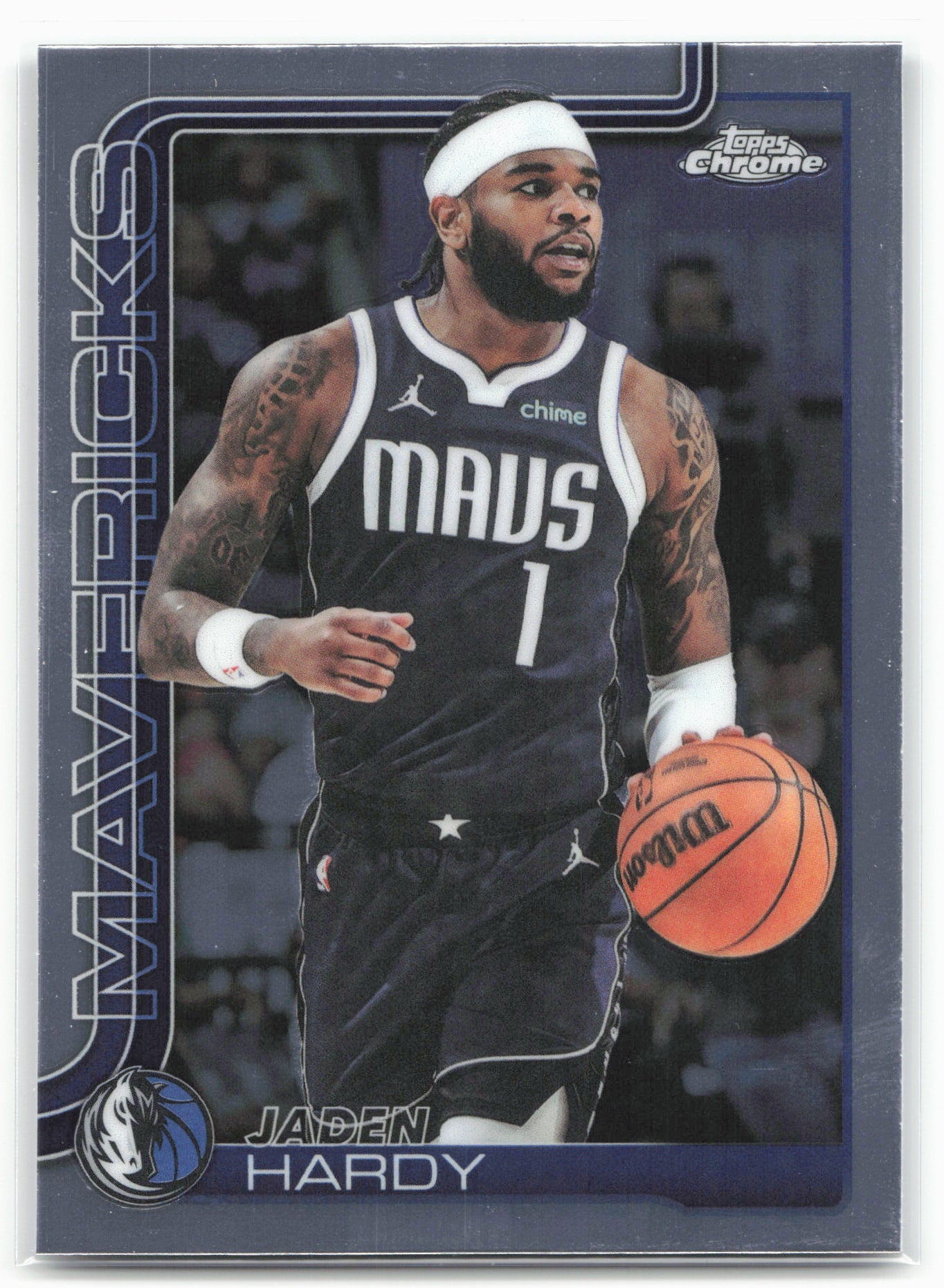 2025-26 Topps Chrome #60 Jaden Hardy