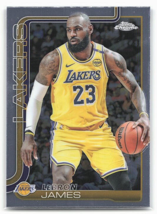 2025-26 Topps Chrome #127 LeBron James