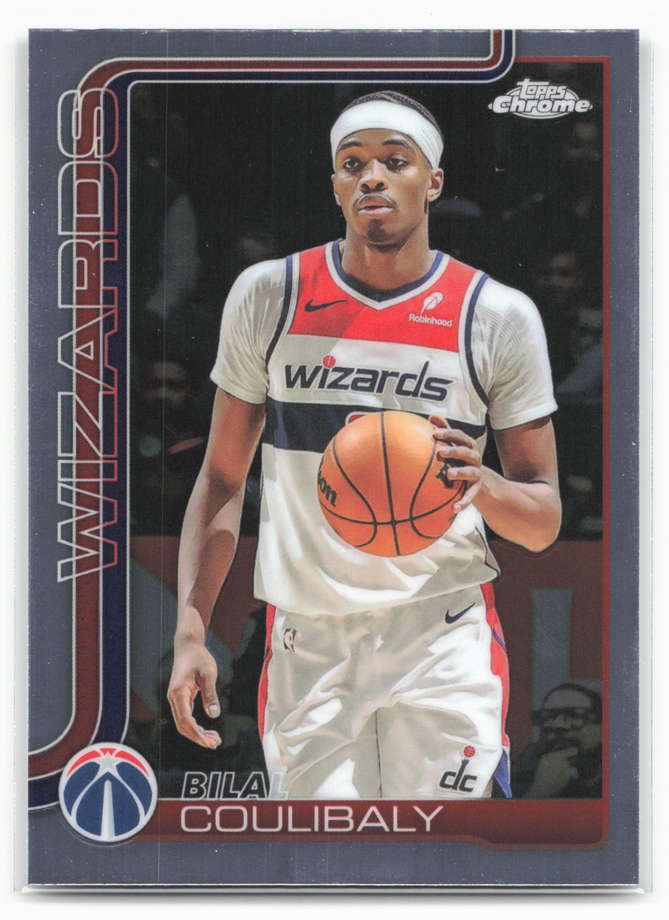 2025-26 Topps Chrome #208 Bilal Coulibaly