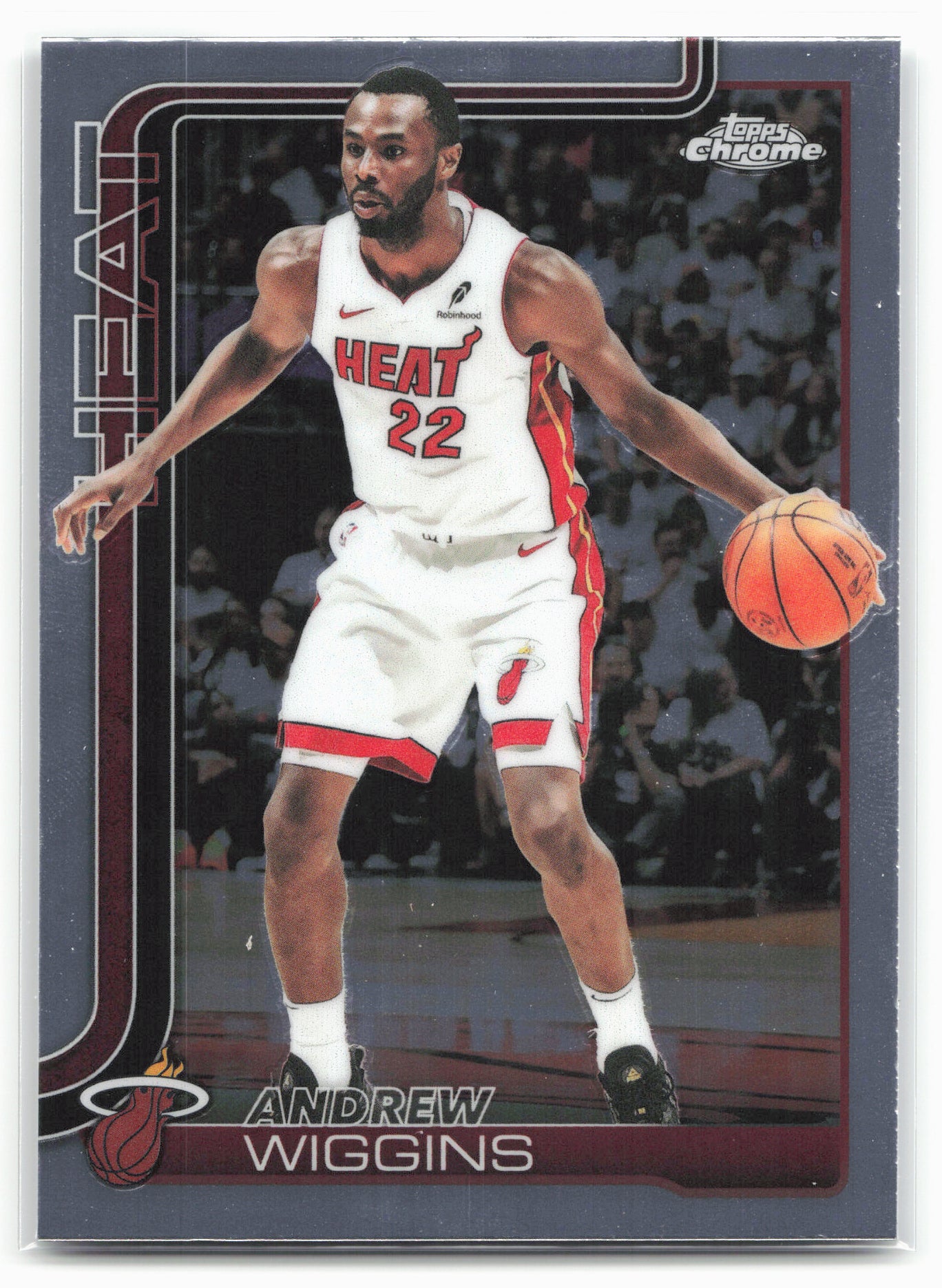 2025-26 Topps Chrome #180 Andrew Wiggins