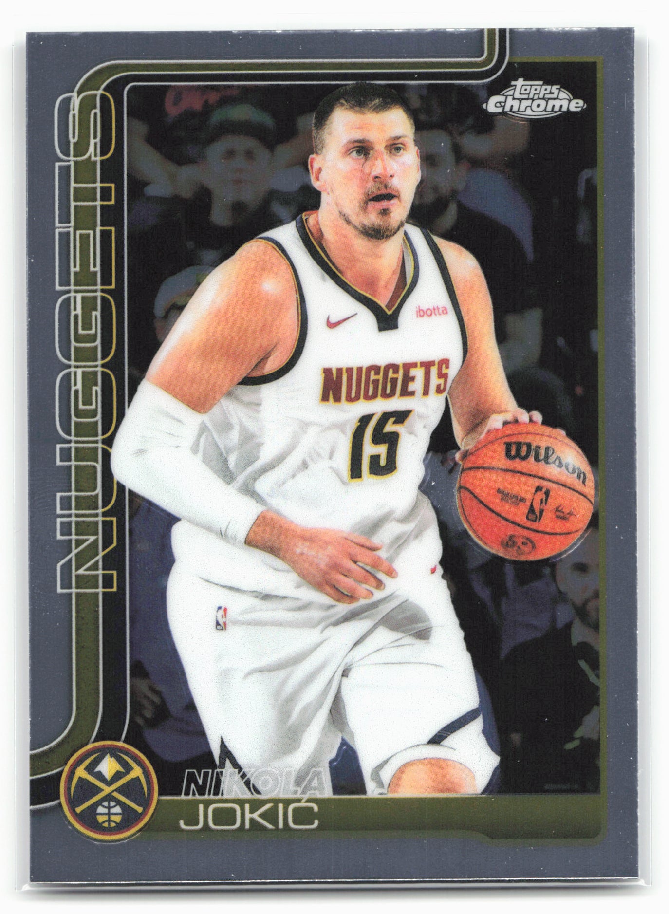 2025-26 Topps Chrome #25 Nikola Jokić