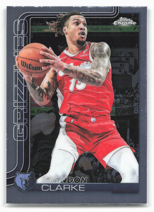 2025-26 Topps Chrome #133 Brandon Clarke