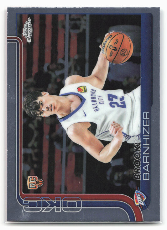 2025-26 Topps Chrome #295 Brooks Barnhizer