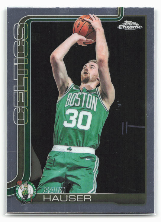 2025-26 Topps Chrome #14 Sam Hauser