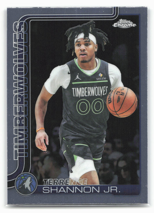 2025-26 Topps Chrome #198 Terrence Shannon Jr.