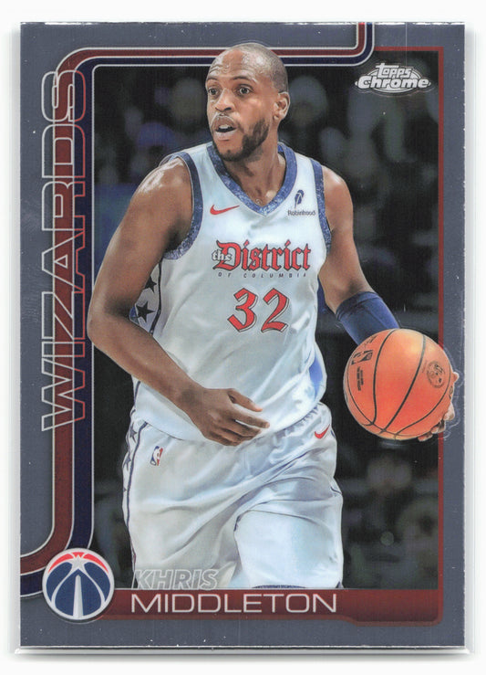 2025-26 Topps Chrome #204 Khris Middleton
