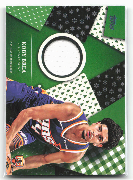 2025-26 Topps Holiday #HR-36 Koby Brea Holiday Relics 25127