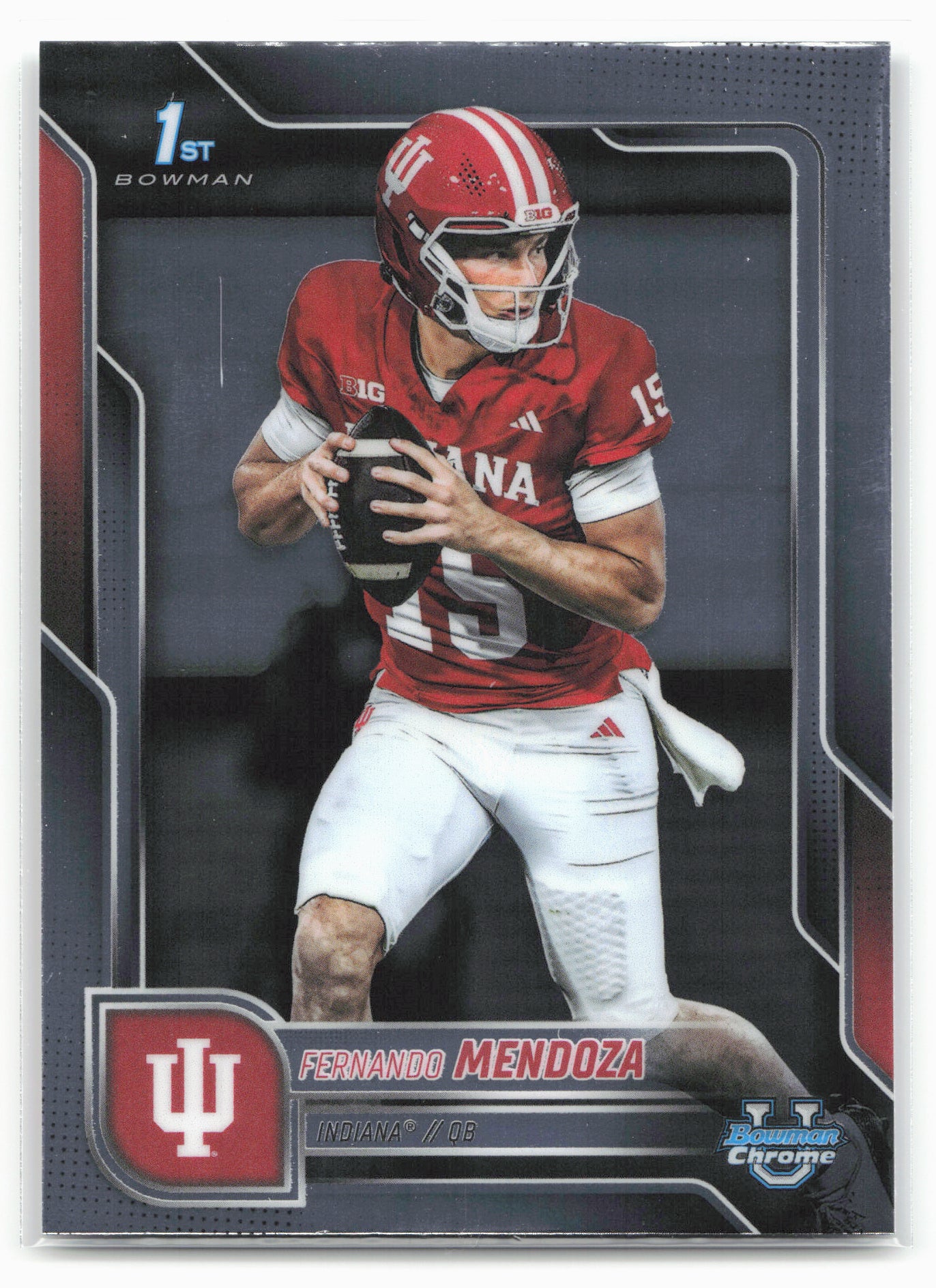 2025 Bowman University Chrome #109 Fernando Mendoza