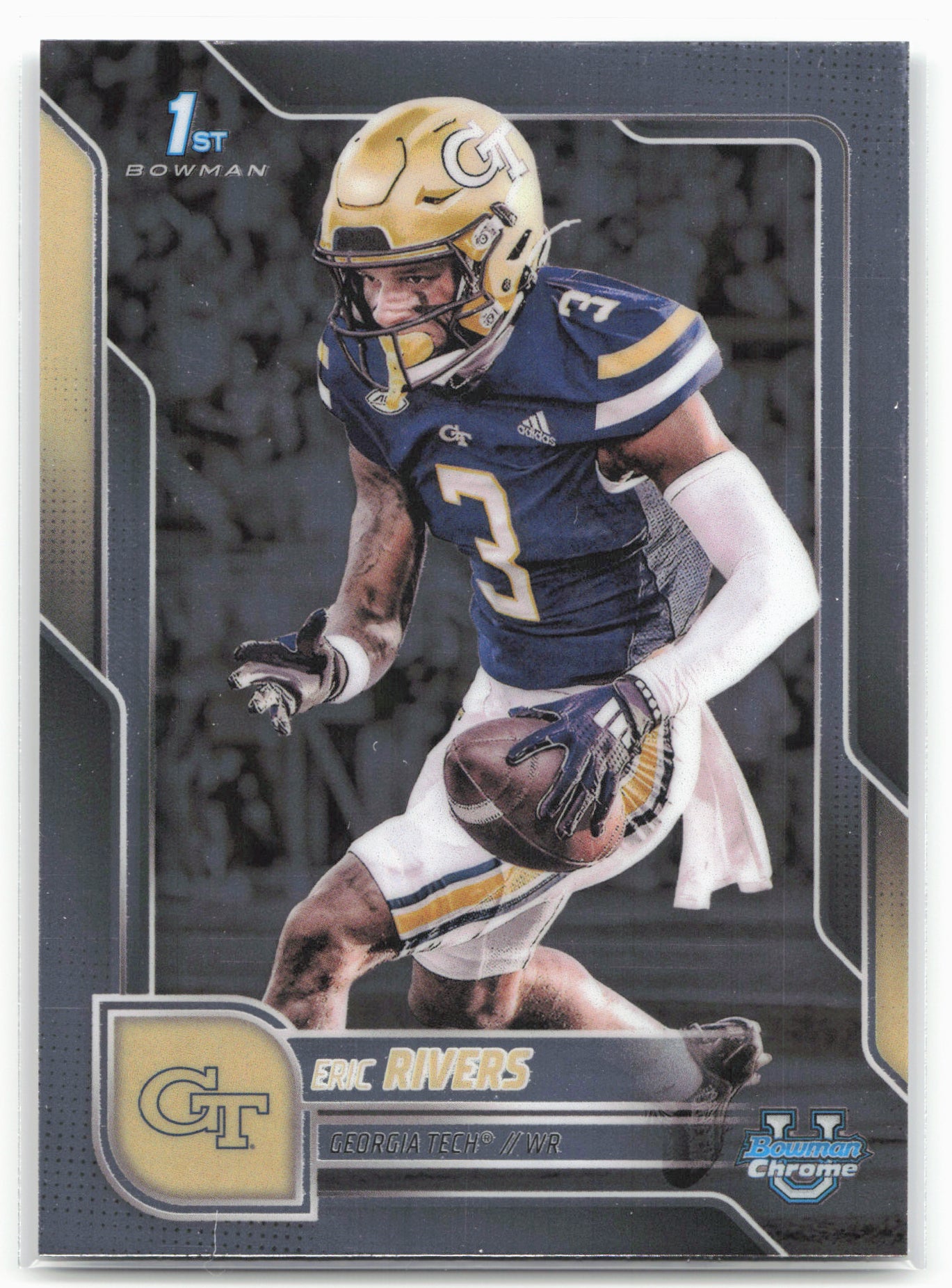 2025 Bowman University Chrome #86 Eric Rivers