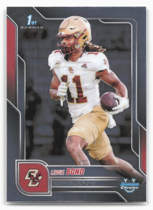 2025 Bowman University Chrome #98 Lewis Bond