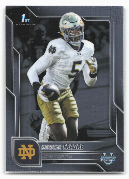 2025 Bowman University Chrome #30 Boubacar Traore
