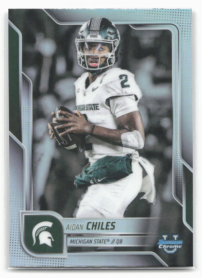 2025 Bowman University Chrome #150 Aidan Chiles Refractor