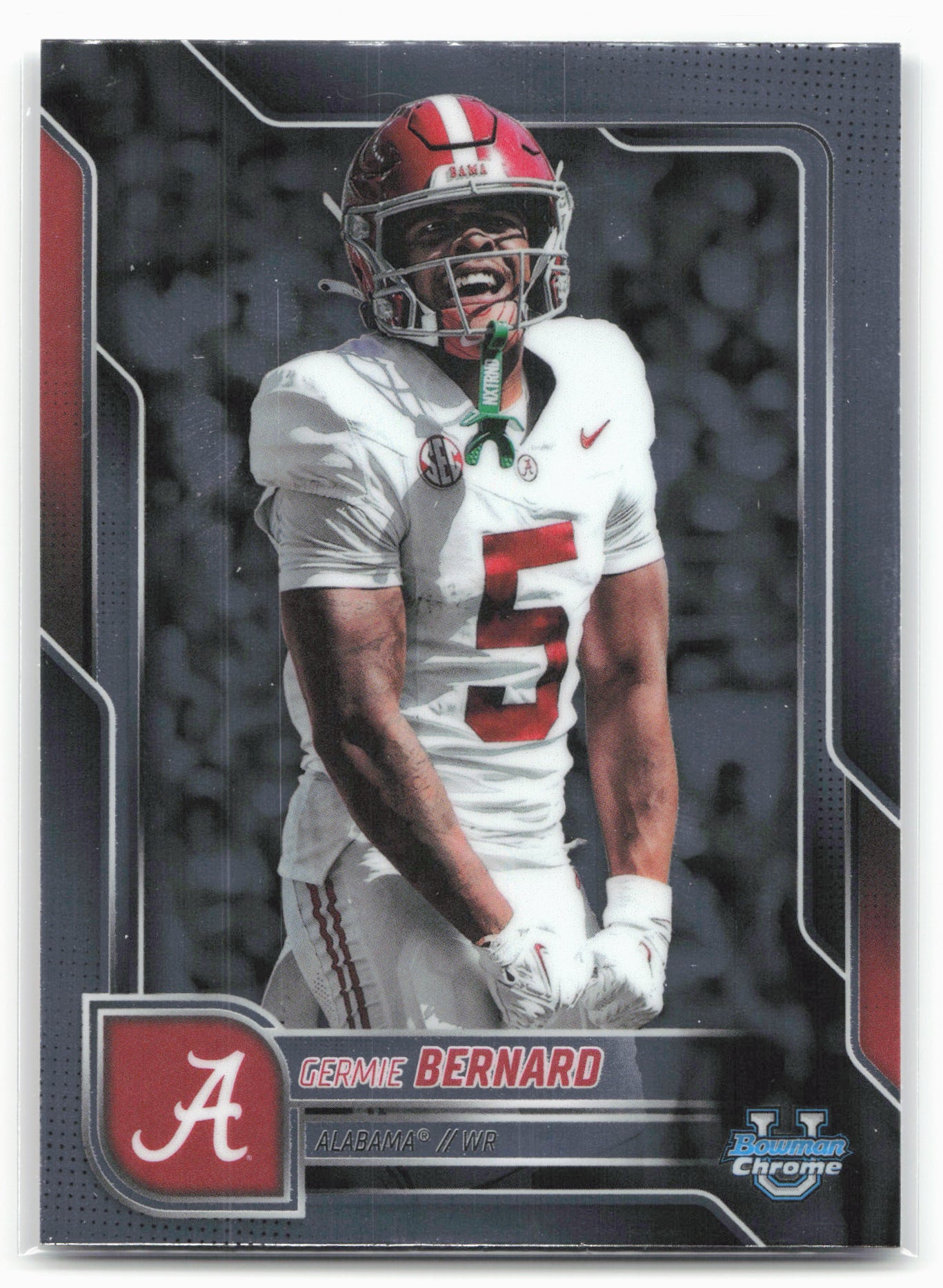 2025 Bowman University Chrome #187 Germie Bernard