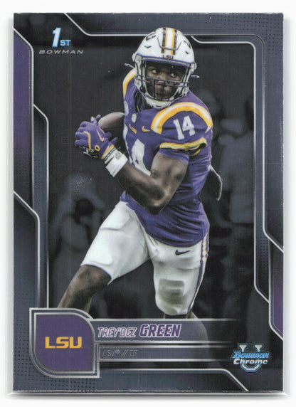 2025 Bowman University Chrome #94 Trey'Dez Green