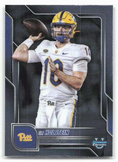 2025 Bowman University Chrome #194 Eli Holstein