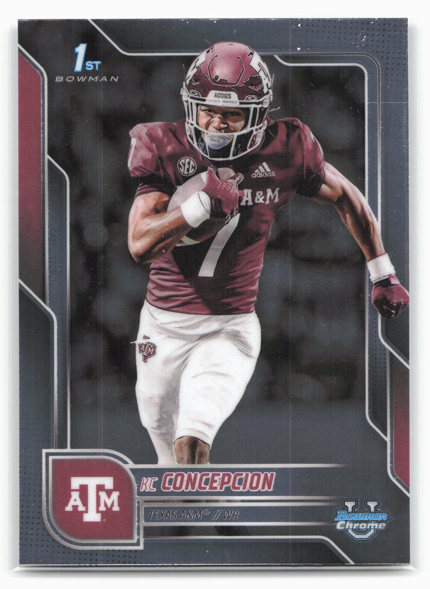 2025 Bowman University Chrome #91 KC Concepcion