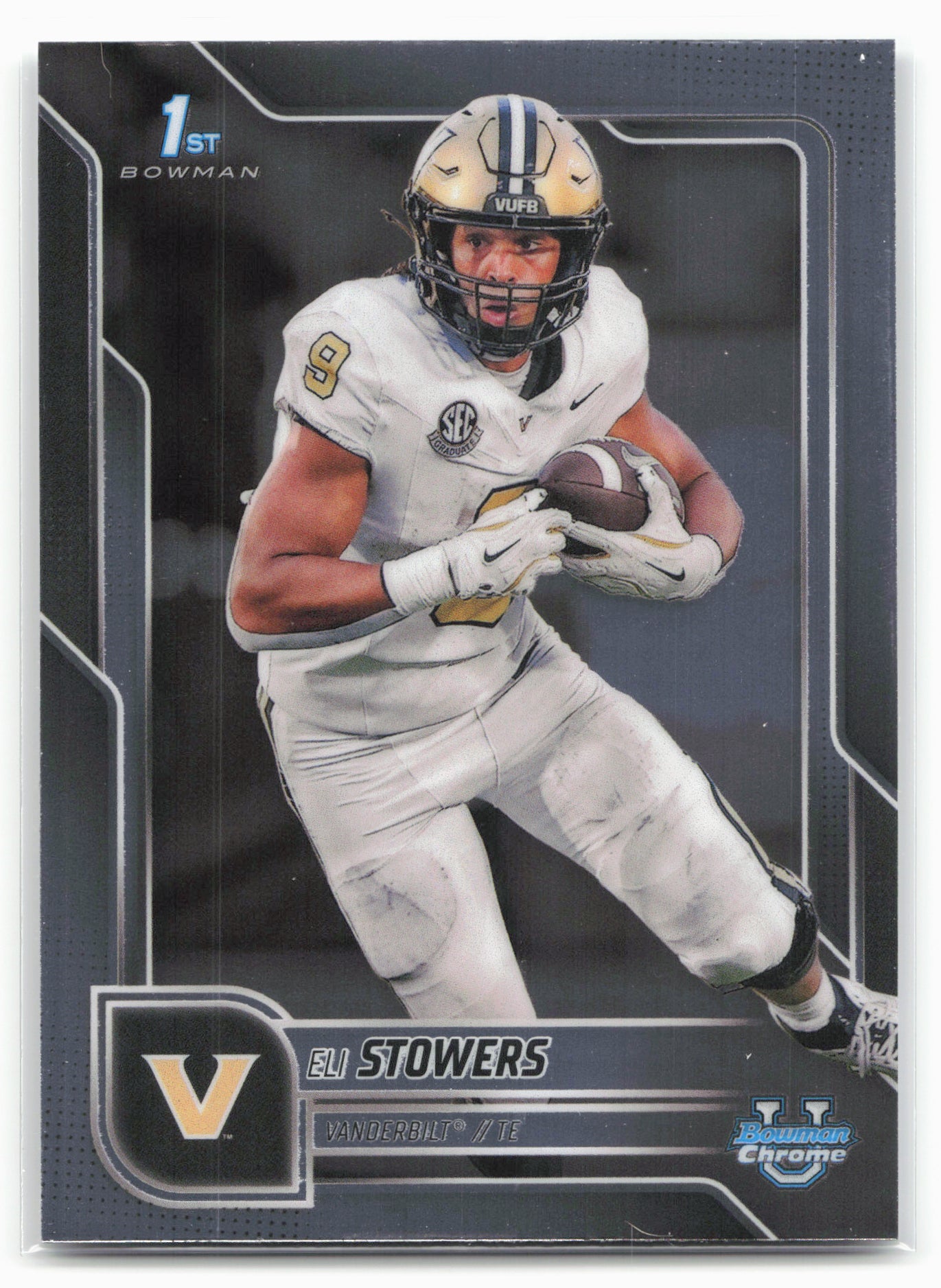 2025 Bowman University Chrome #191 Eli Stowers