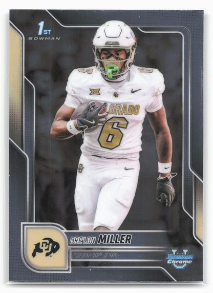 2025 Bowman University Chrome #103 Dre’Lon Miller