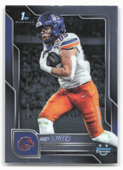 2025 Bowman University Chrome #159 Matt Lauter