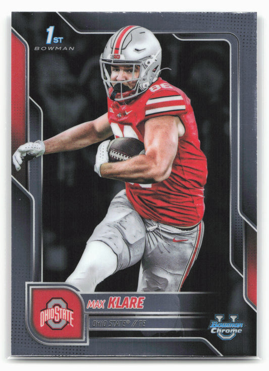 2025 Bowman University Chrome #59 Max Klare