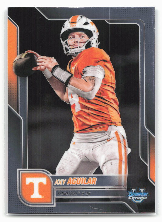2025 Bowman University Chrome #192 Joey Aguilar